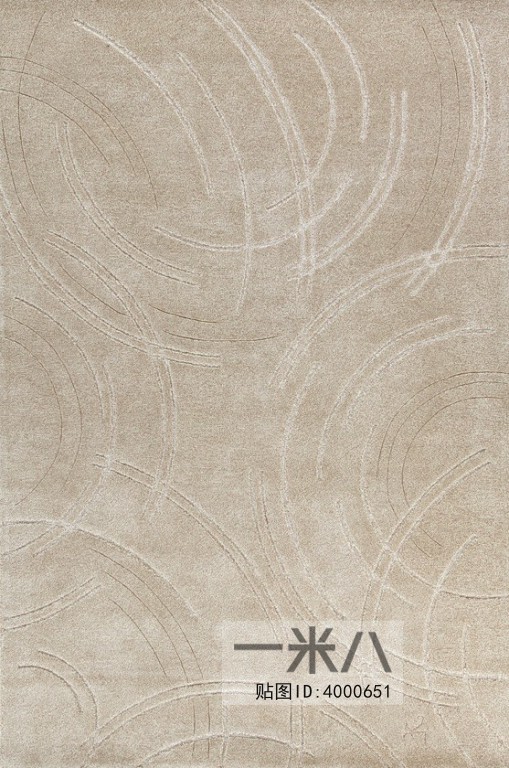 现代简约风格素色几何纹理地毯贴图