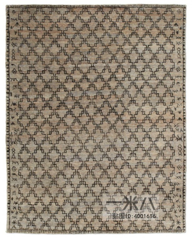 现代线条地毯