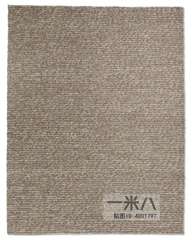 现代粗布地毯