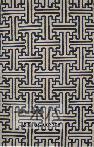 现代中式古典地毯贴图