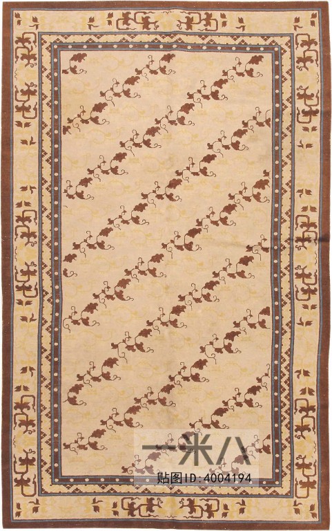 中式纹样地毯
