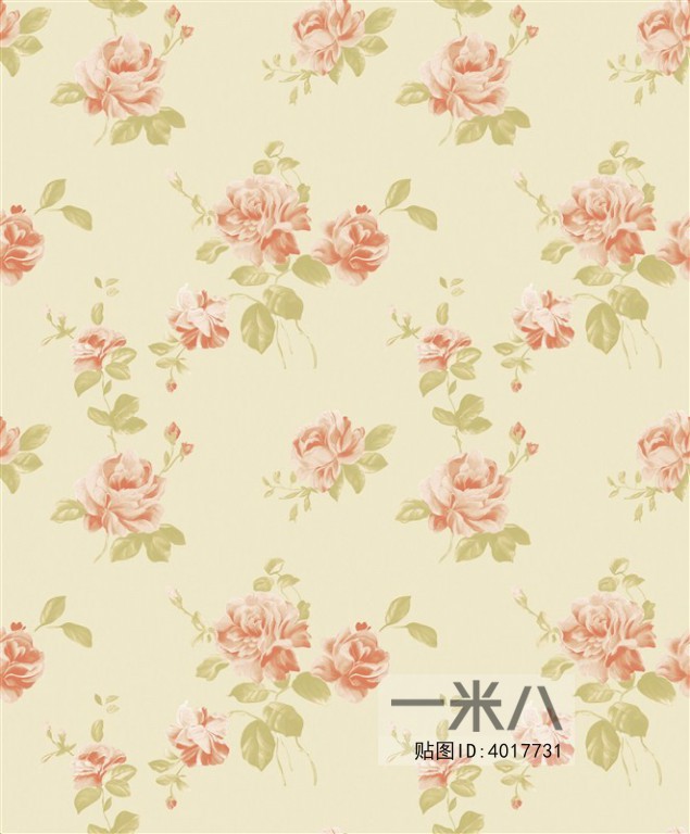 Animal And Plant Pattern Wallpaper