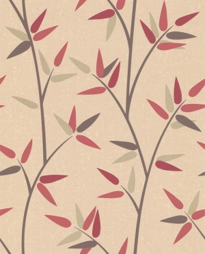 Animal And Plant Pattern Wallpaper