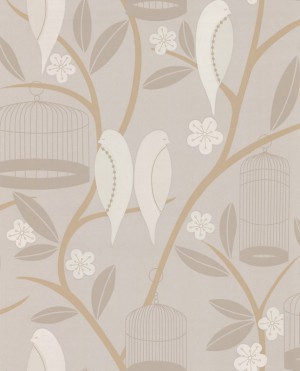 Animal And Plant Pattern Wallpaper