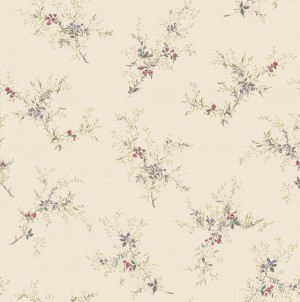 Animal And Plant Pattern Wallpaper