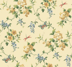 Animal And Plant Pattern Wallpaper