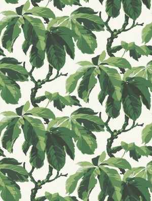 Animal And Plant Pattern Wallpaper