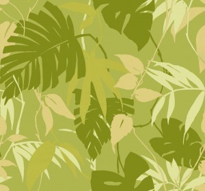 Animal And Plant Pattern Wallpaper