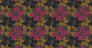 Animal And Plant Pattern Wallpaper
