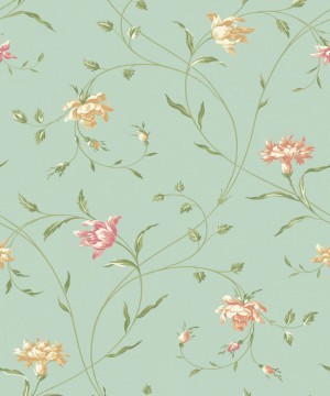 Animal And Plant Pattern Wallpaper